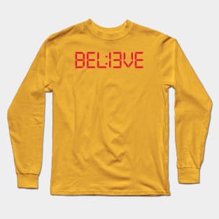 Mahomes 13 Seconds Believe Long Sleeve T-Shirt